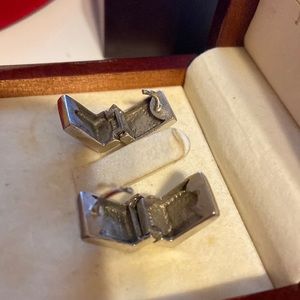 Sterling silver 975 adult earrings modern